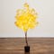 4ft. Pre-Lit Yellow Autumn Maple Artificial Fall Tree with 150 Warm White LED Lights